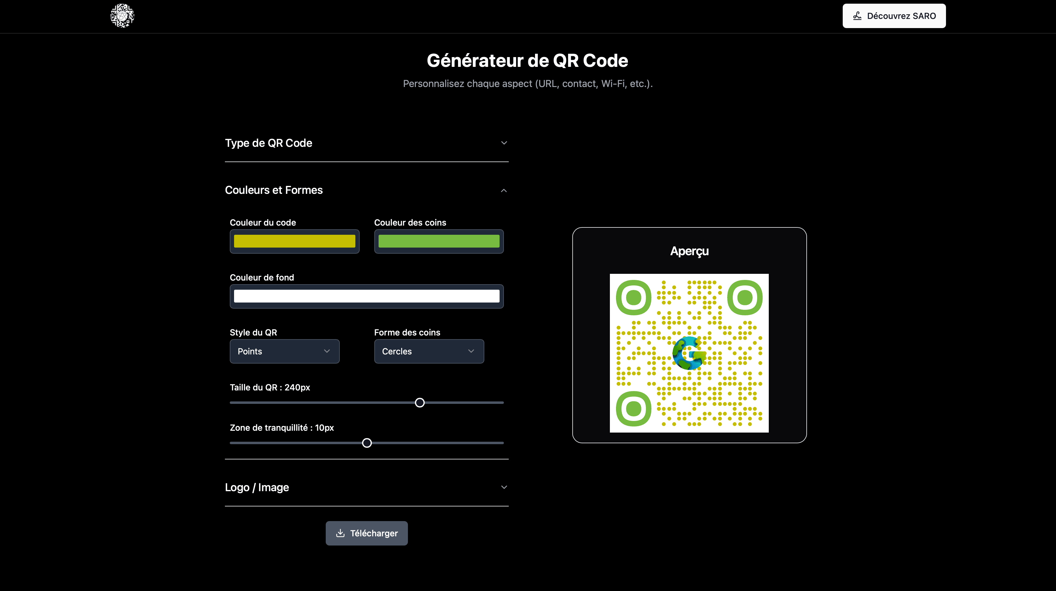 QR SARO
